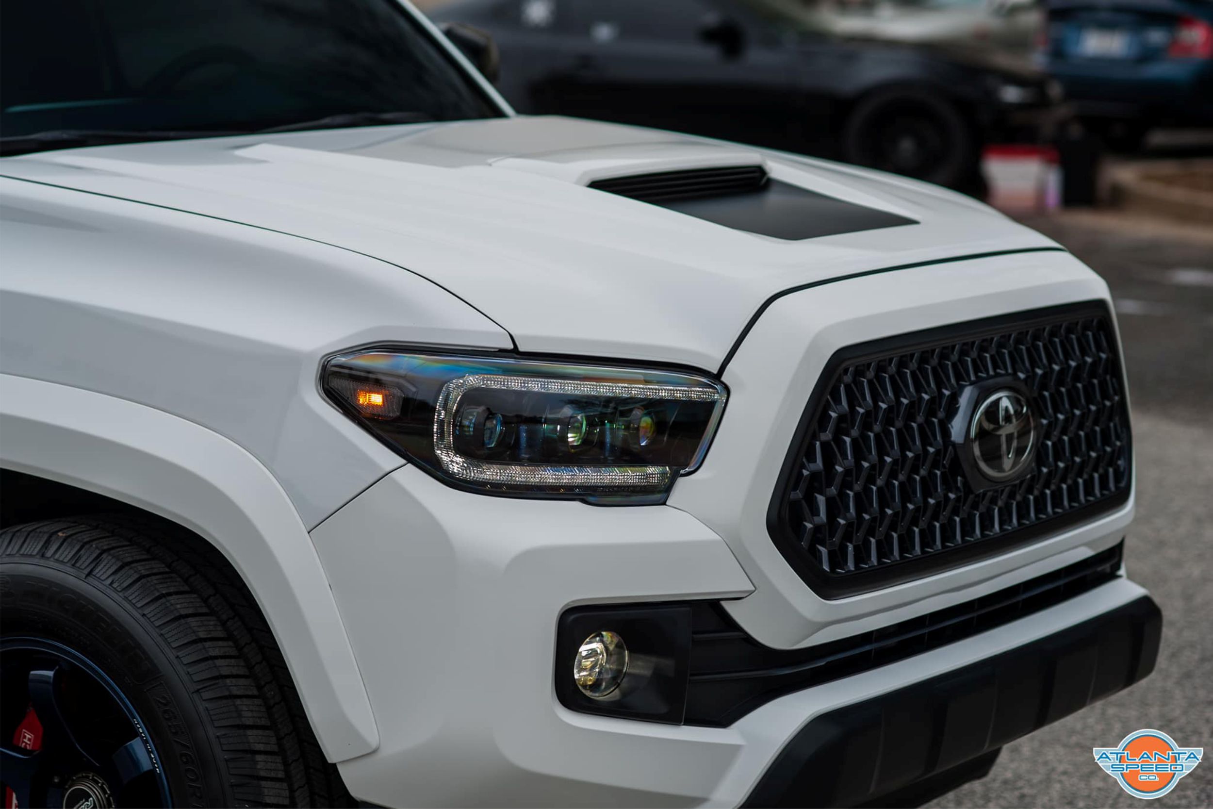 2021 toyota tacoma on sale led headlights